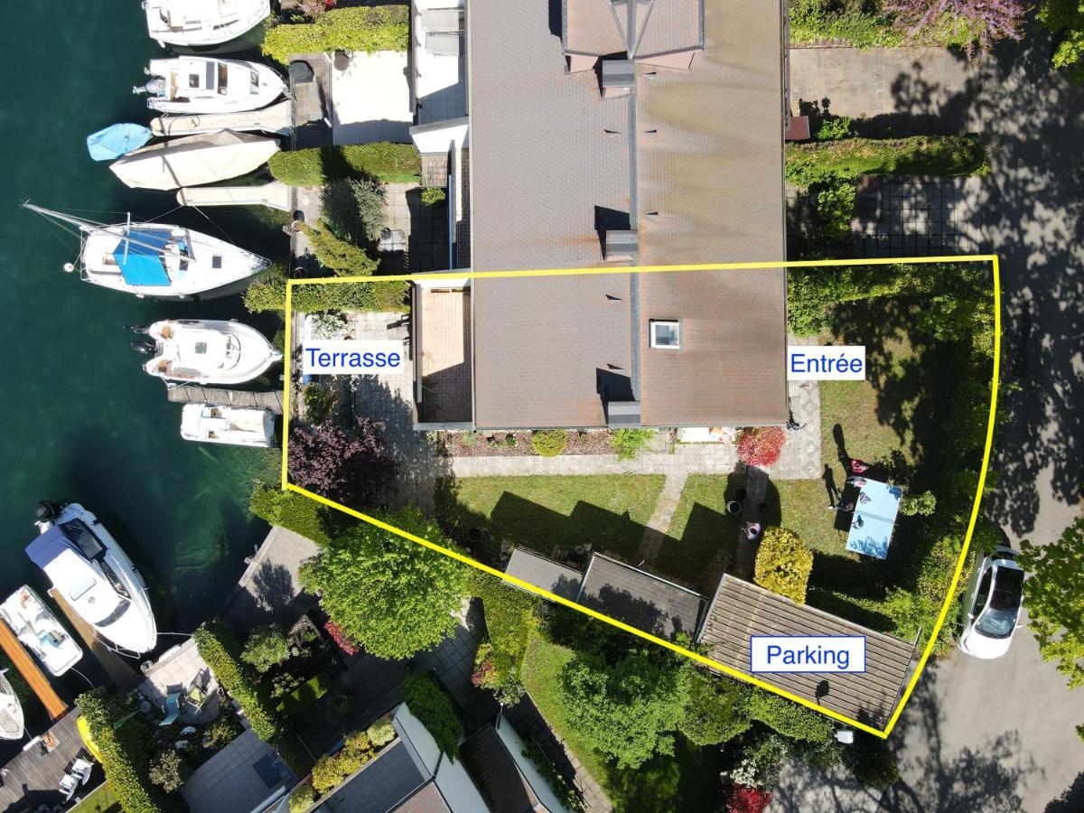 Вилла Port Ripaille, Les Grebes 24 Тонон-ле-Бен Экстерьер фото